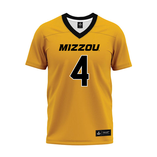 Missouri - NCAA Football : Trajen Greco - Gold Premium Football Jersey-0