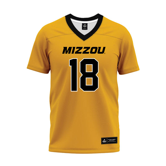 Missouri - NCAA Football : Jeremiah Beasley - Gold Premium Football Jersey-0