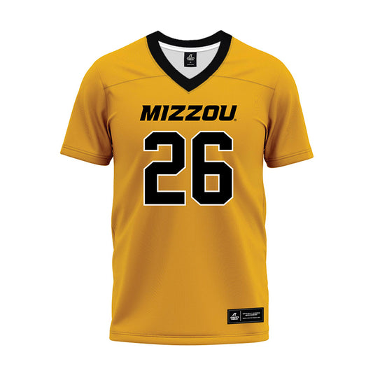 Missouri - NCAA Football : Jaxson Gates - Gold Premium Football Jersey-0