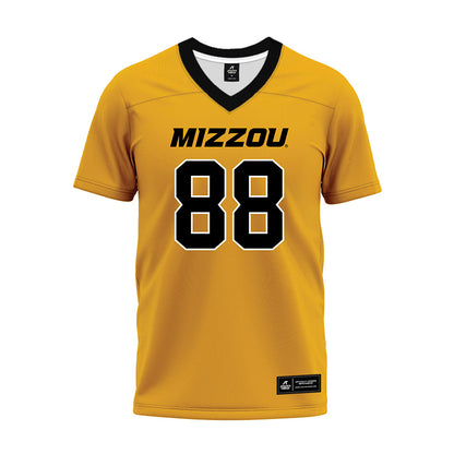 Missouri - NCAA Football : Gavin Hoffman - Gold Premium Football Jersey-0