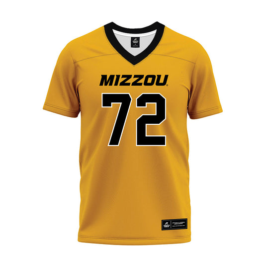 Missouri - NCAA Football : Colin Sorensen - Gold Premium Football Jersey-0