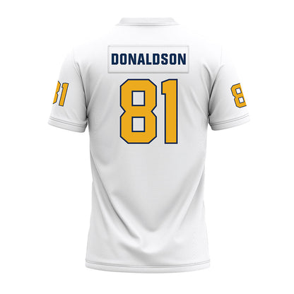 UTC - NCAA Football : Brohns Donaldson - White Premium Football Jersey-1