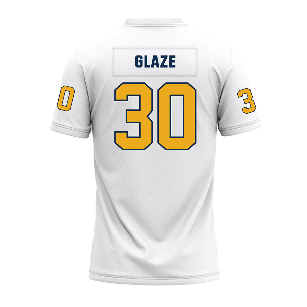 UTC - NCAA Football : Kelby Glaze - White Premium Football Jersey-1