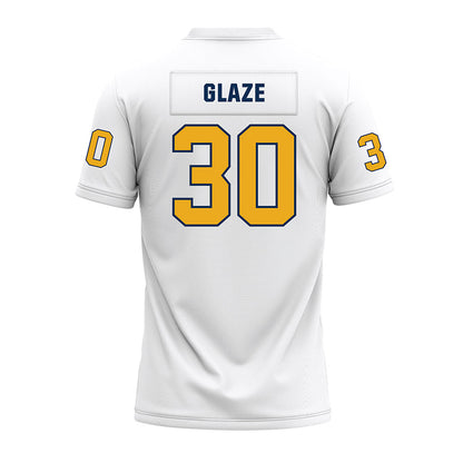 UTC - NCAA Football : Kelby Glaze - White Premium Football Jersey-1