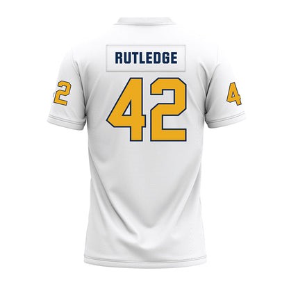 UTC - NCAA Football : Zion Rutledge - White Premium Football Jersey
