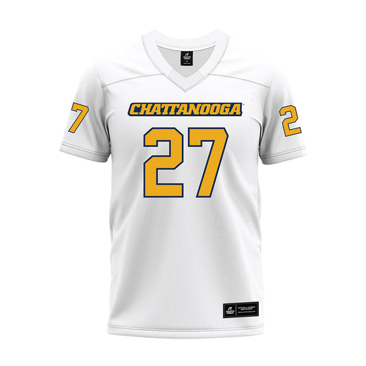 UTC - NCAA Football : Carol Oliver - White Premium Football Jersey-0