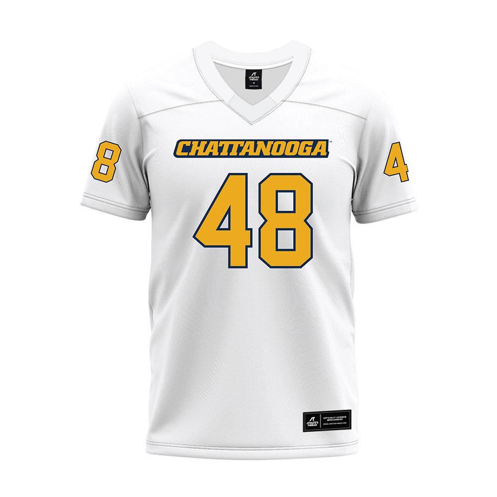 UTC - NCAA Football : Owen Maddox - White Premium Football Jersey-0