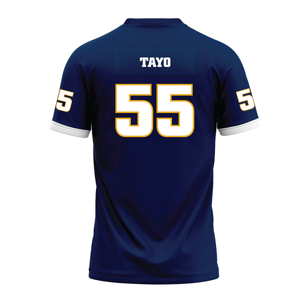 UTC - NCAA Football : Ky Tayo - Navy Premium Football Jersey-1