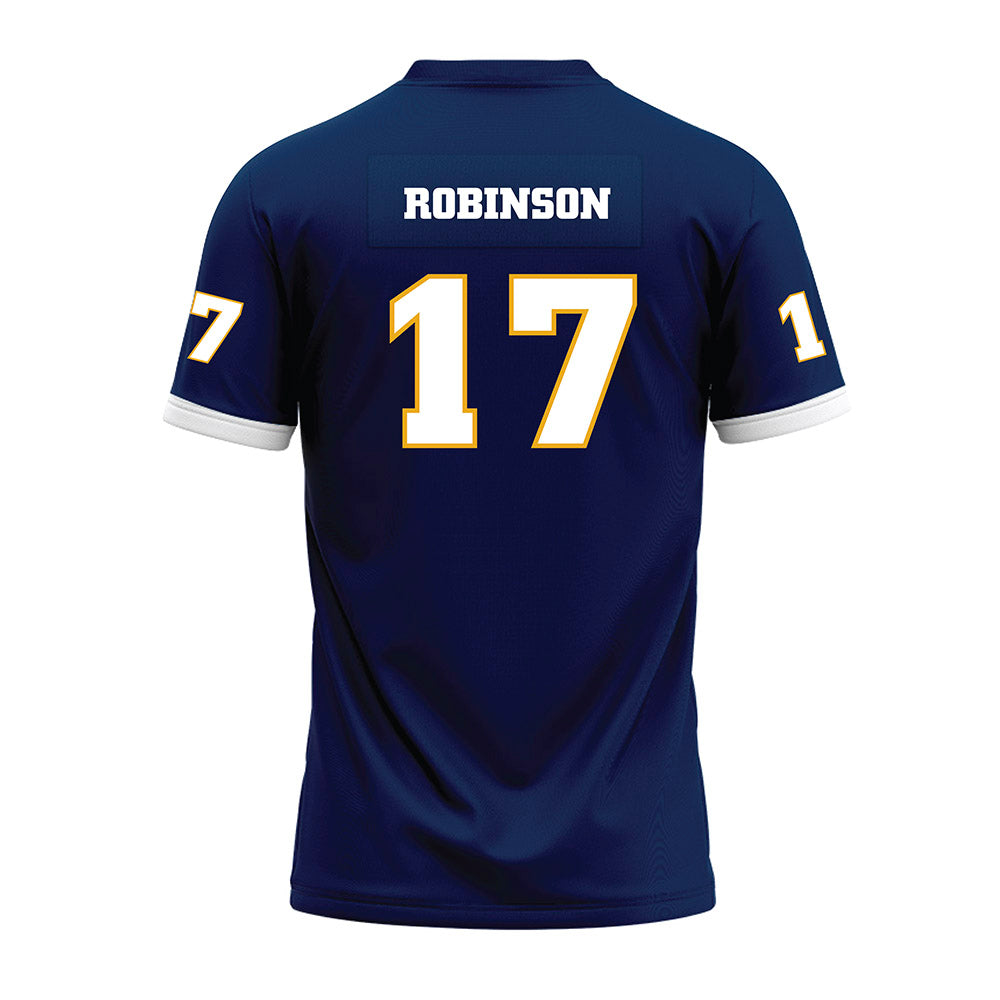 UTC - NCAA Football : LaRawn Robinson - Navy Premium Football Jersey-1
