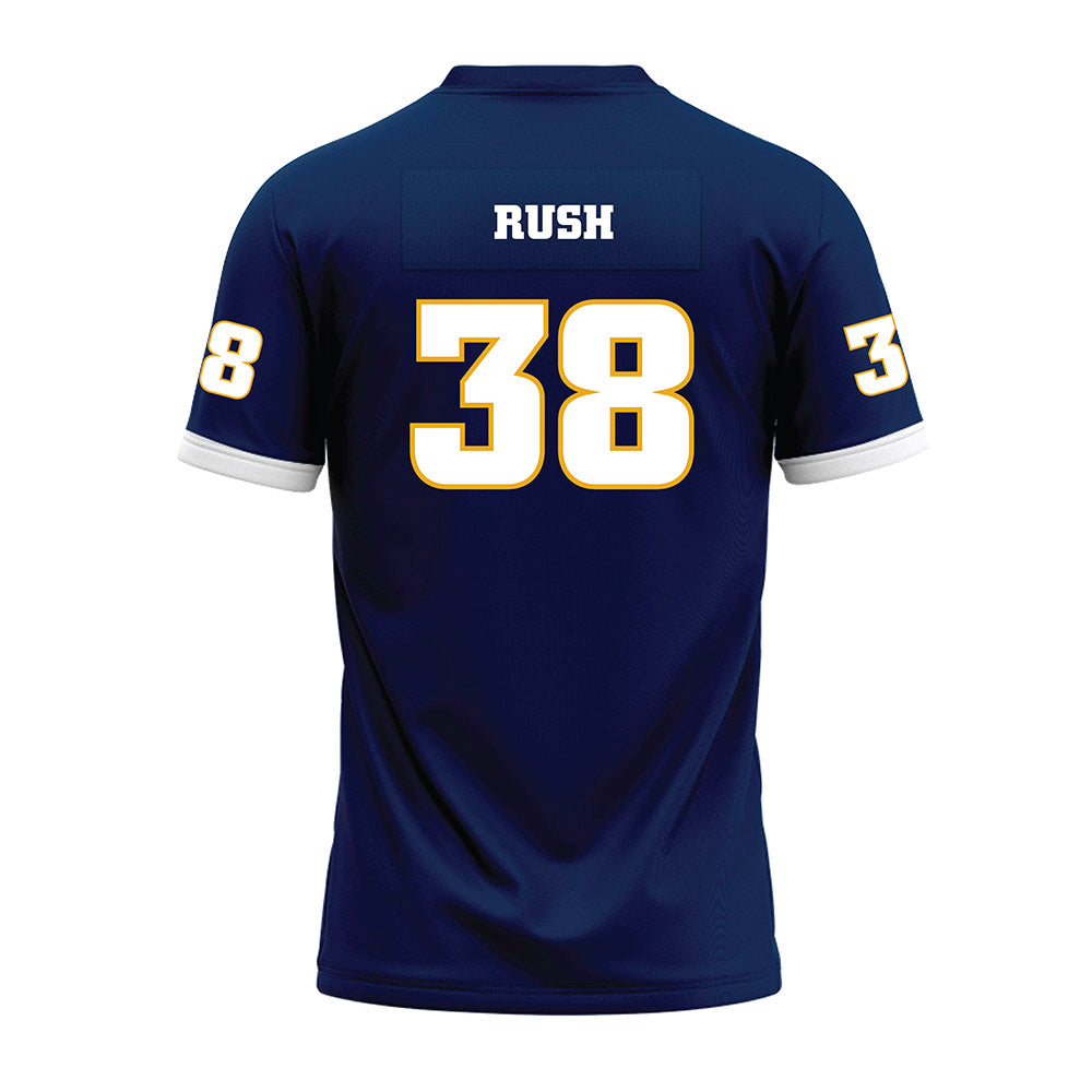 UTC - NCAA Football : Jayden Rush - Navy Premium Football Jersey-1