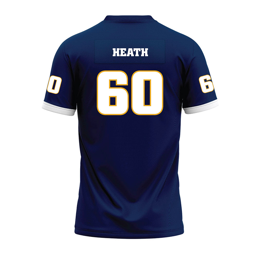 UTC - NCAA Football : JJ Heath - Navy Premium Football Jersey-1