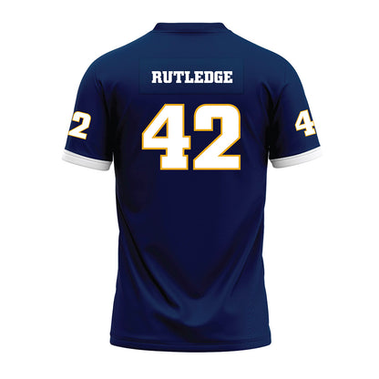 UTC - NCAA Football : Zion Rutledge - Navy Premium Football Jersey