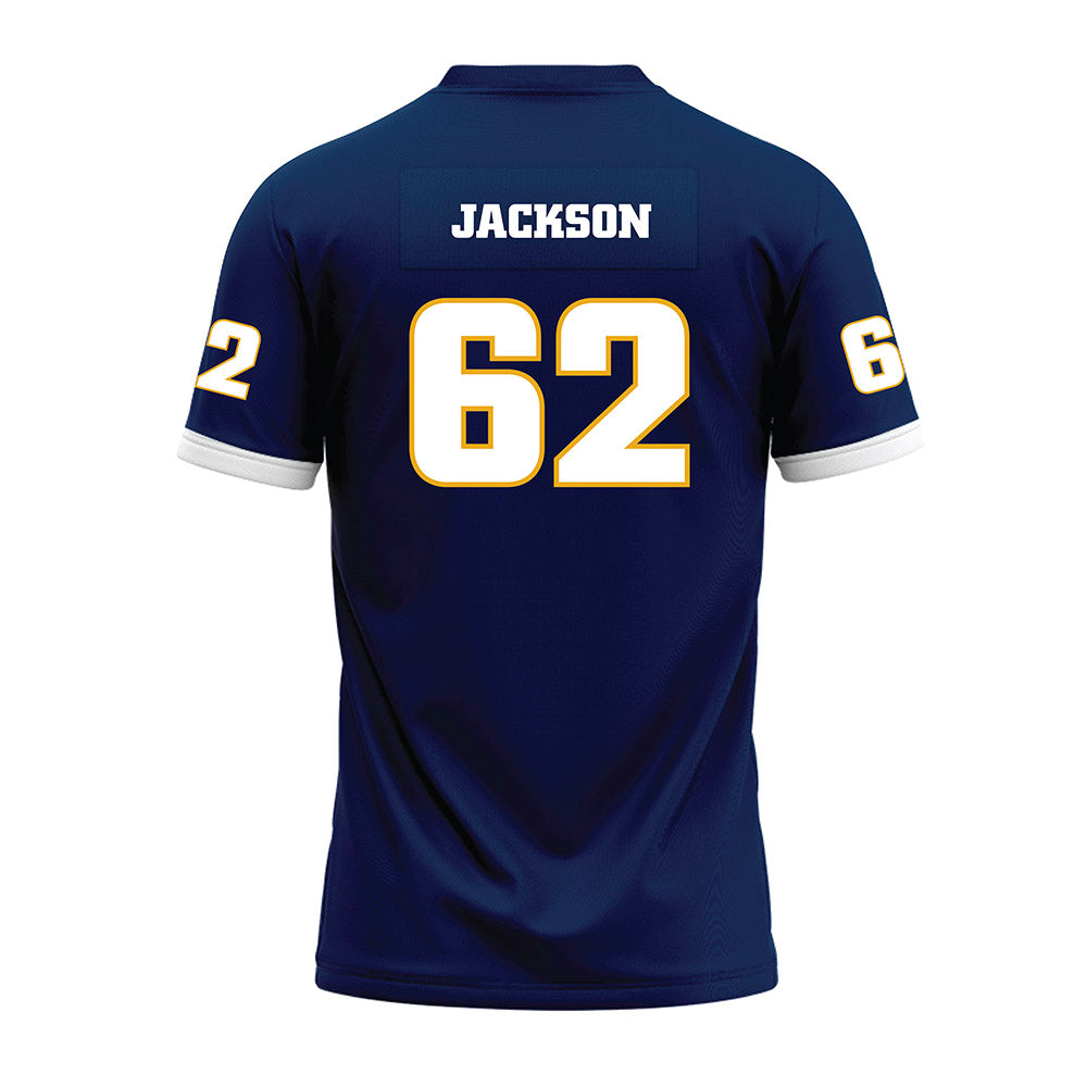 UTC - NCAA Football : Tracy Jackson - Navy Premium Football Jersey