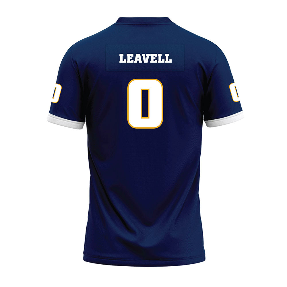 UTC - NCAA Football : Deameion Leavell - Navy Premium Football Jersey-1