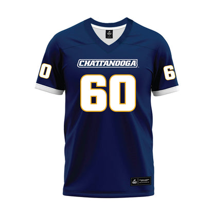 UTC - NCAA Football : JJ Heath - Navy Premium Football Jersey-0