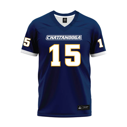 UTC - NCAA Football : Parker Awad - Navy Premium Football Jersey-0