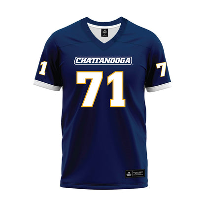 UTC - NCAA Football : Connor Coffman - Navy Premium Football Jersey-0