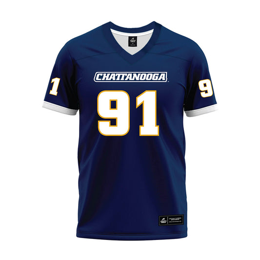 UTC - NCAA Football : Montrell Henderson - Navy Premium Football Jersey-0
