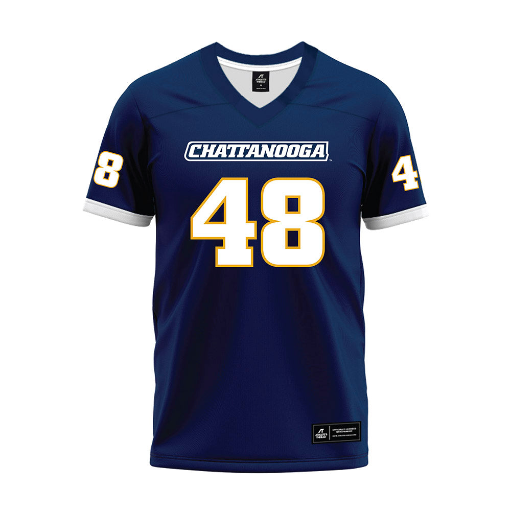 UTC - NCAA Football : Owen Maddox - Navy Premium Football Jersey-0