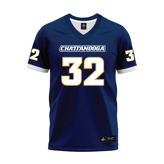 UTC - NCAA Football : Trevon Dangerfield - Navy Premium Football Jersey-0