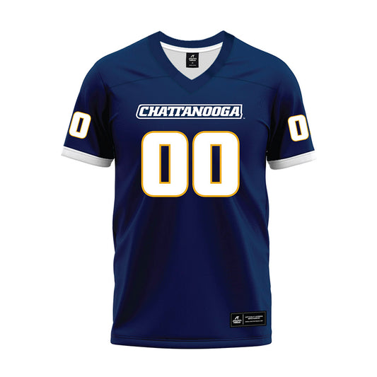 UTC - NCAA Football : Hamilton Black - Navy Premium Football Jersey-0