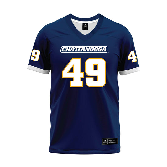 UTC - NCAA Football : Gunnar Clary - Navy Premium Football Jersey-0