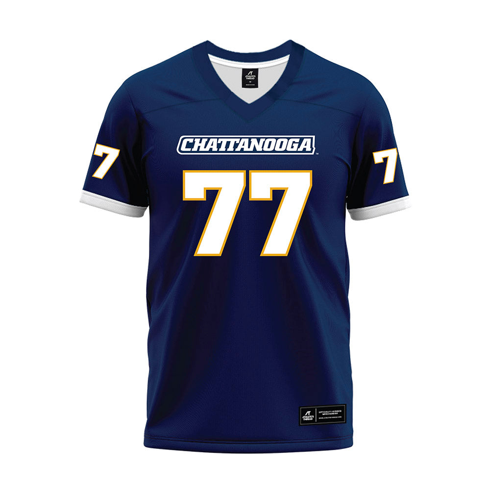 UTC - NCAA Football : Jared Bafford - Navy Premium Football Jersey-0