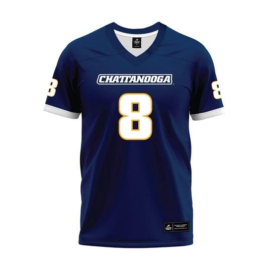 UTC - NCAA Football : Amanuel Dickson - Navy Premium Football Jersey-0