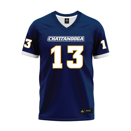 UTC - NCAA Football : Beni Mwamba - Navy Premium Football Jersey