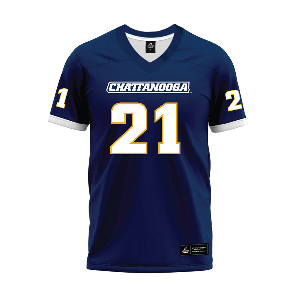 UTC - NCAA Football : Jaylen Mosby - Navy Premium Football Jersey-0