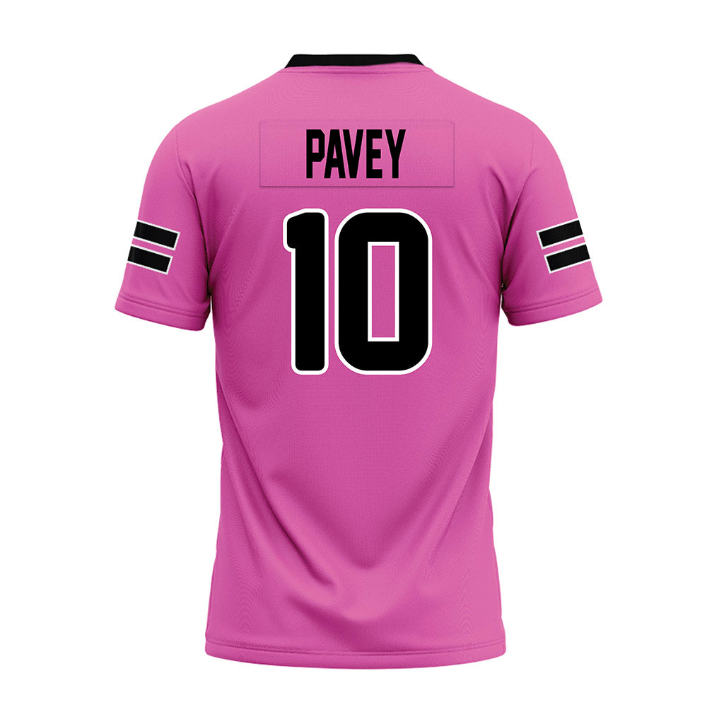 Ohio - NCAA Football : Drayden Pavey - Pink Premium Football Jersey-1