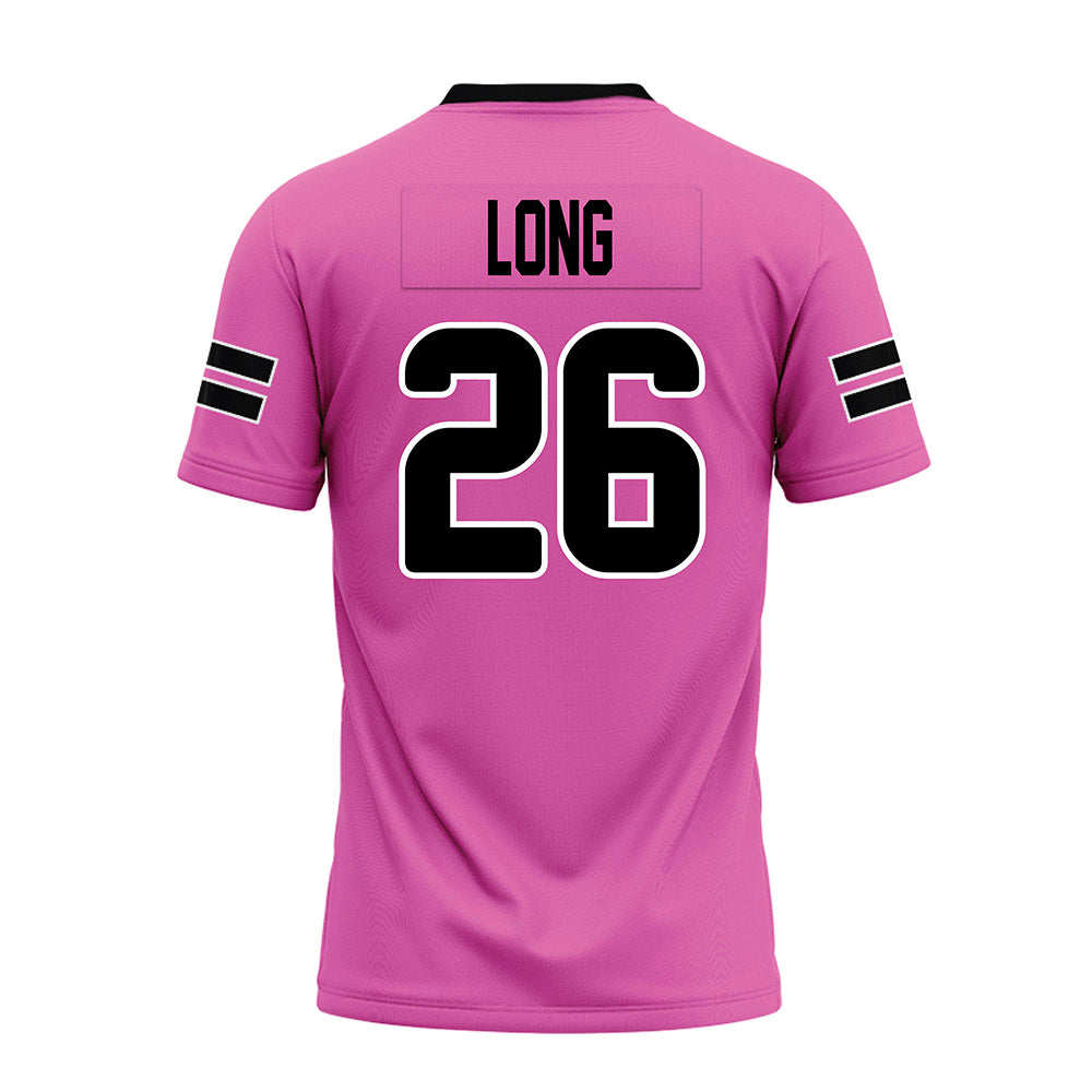 Ohio - NCAA Football : Tyson Long - Pink Premium Football Jersey-1