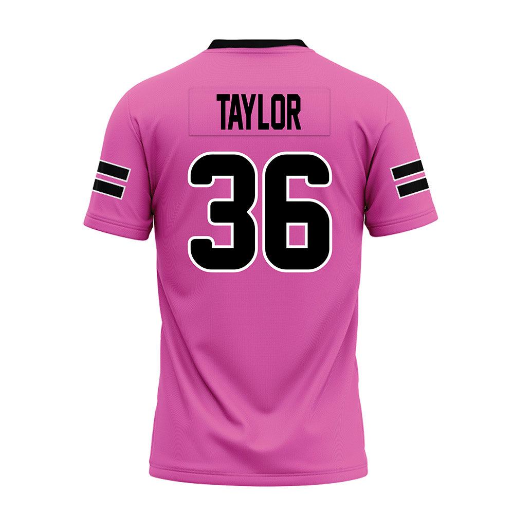 Ohio - NCAA Football : Malachi Taylor - Pink Premium Football Jersey-1