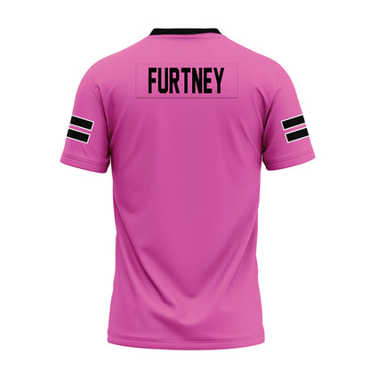 Ohio - NCAA Football : Jake Furtney - Pink Premium Football Jersey-1