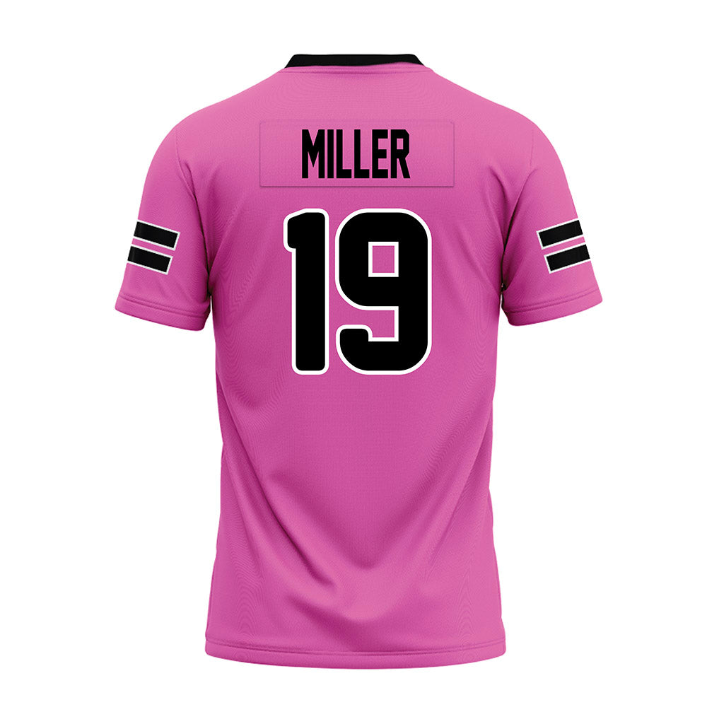 Ohio - NCAA Football : Bobby Miller - Pink Premium Football Jersey-1