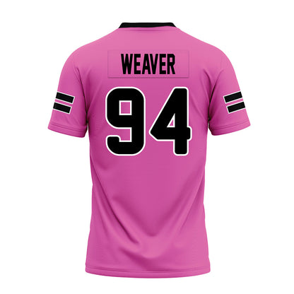 Ohio - NCAA Football : Brandon Weaver - Pink Premium Football Jersey-1