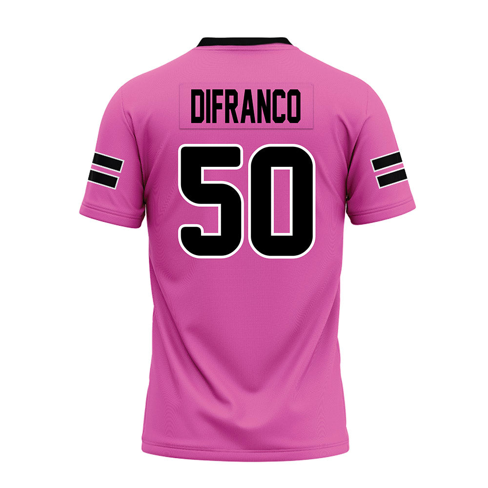 Ohio - NCAA Football : Owen DiFranco - Pink Premium Football Jersey-1