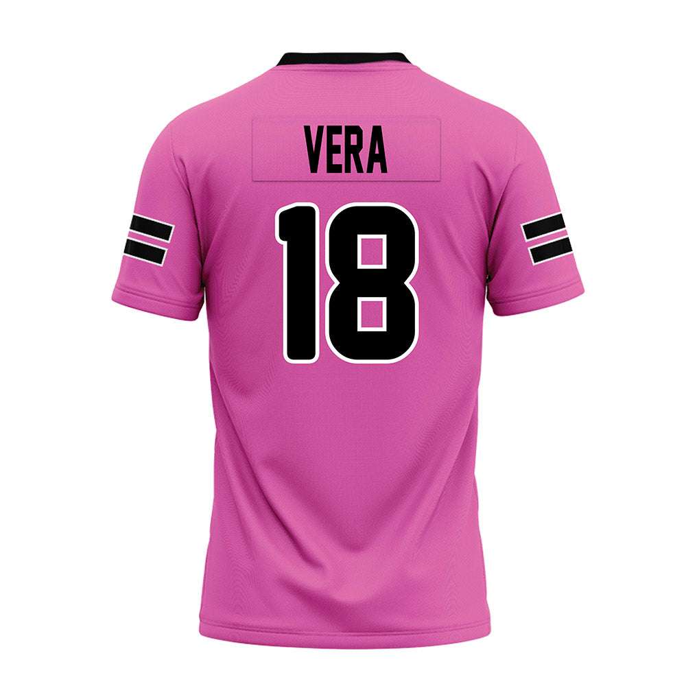 Ohio - NCAA Football : Andrew Vera - Pink Premium Football Jersey-1