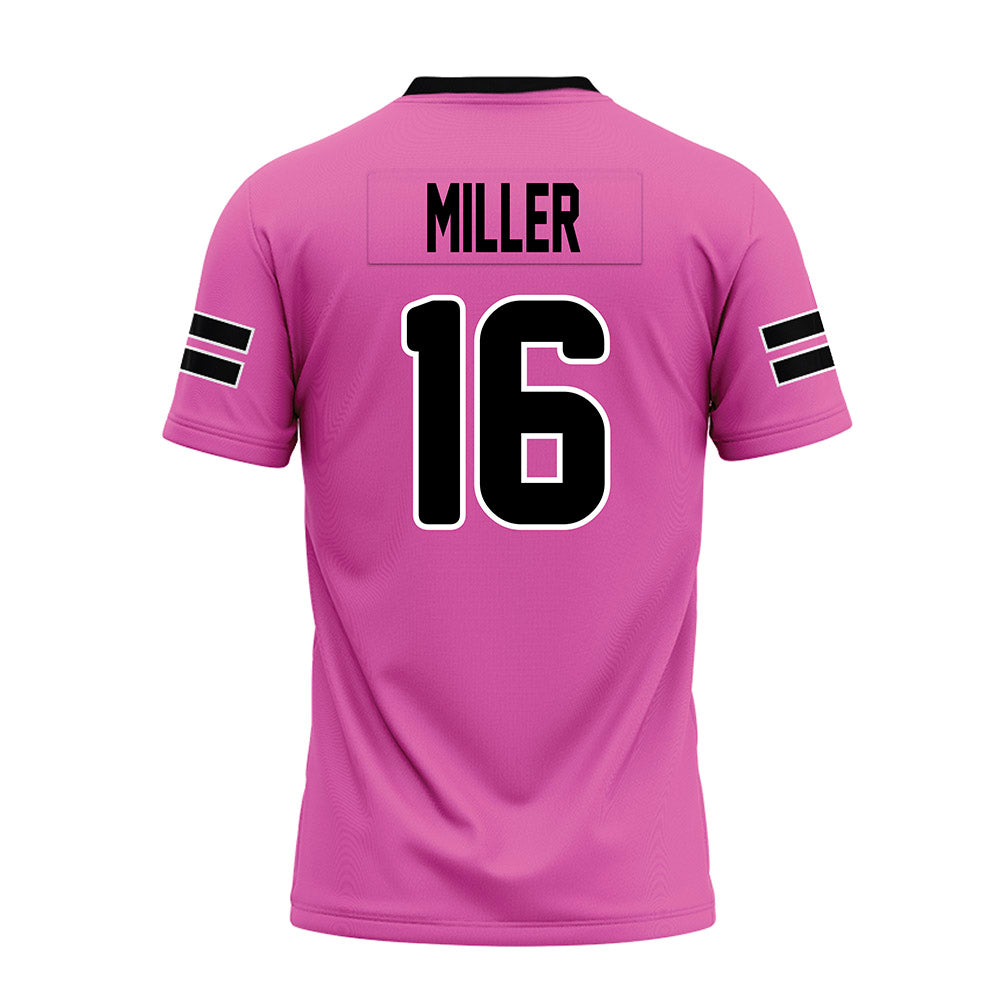 Ohio - NCAA Football : Ryan Miller - Pink Premium Football Jersey-1