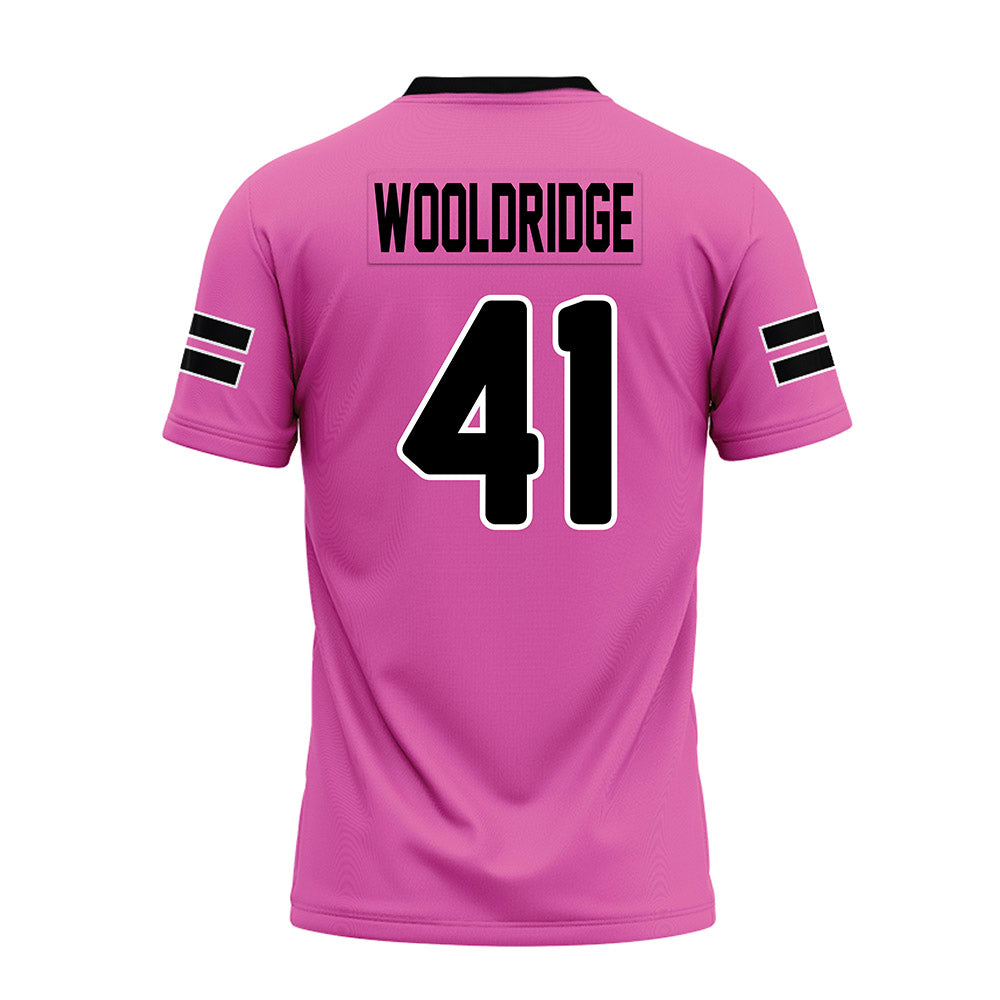Ohio - NCAA Football : Colin Wooldridge - Pink Premium Football Jersey-1