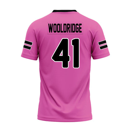 Ohio - NCAA Football : Colin Wooldridge - Pink Premium Football Jersey-1