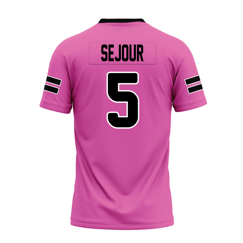 Ohio - NCAA Football : Kelly Sejour - Pink Premium Football Jersey-1