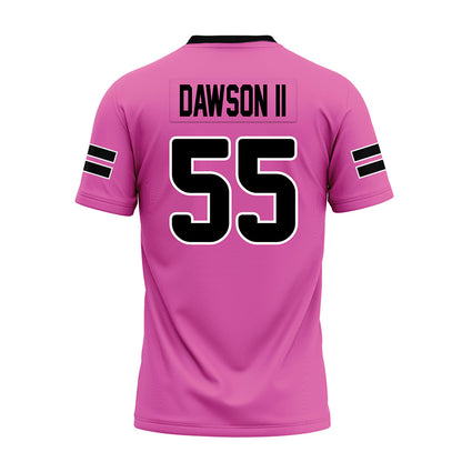 Ohio - NCAA Football : CJ Dawson II - Pink Premium Football Jersey-1