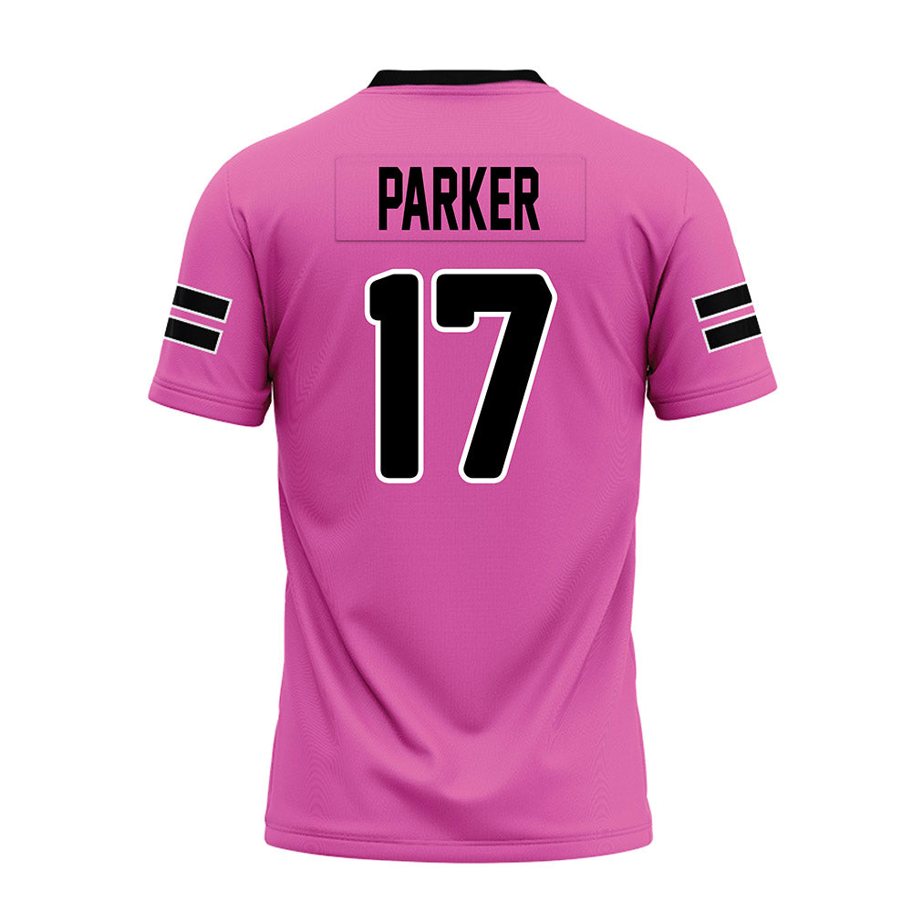 Ohio - NCAA Football : Blake Parker - Pink Premium Football Jersey-1