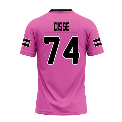 Ohio - NCAA Football : Tigana Cisse - Pink Premium Football Jersey-1
