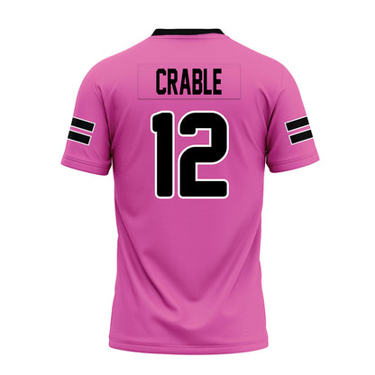 Ohio - NCAA Football : Jayvian Crable - Pink Premium Football Jersey-1