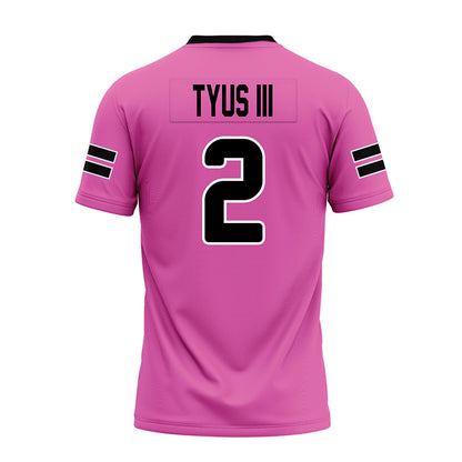 Ohio - NCAA Football : Anthony Tyus III - Pink Premium Football Jersey-1