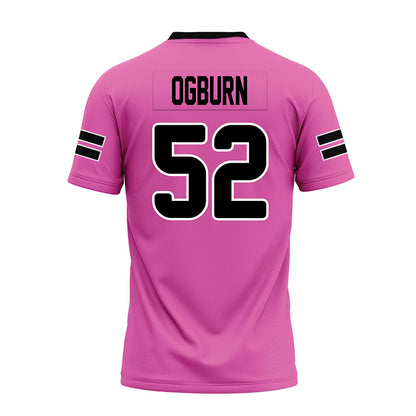 Ohio - NCAA Football : Nolan Ogburn - Pink Premium Football Jersey-1