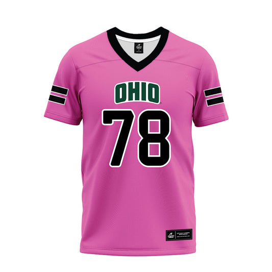 Ohio - NCAA Football : Danny Fortson - Pink Premium Football Jersey-0