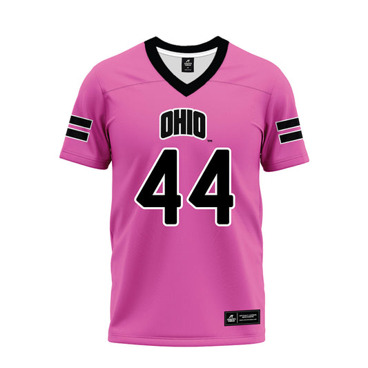 Ohio - NCAA Football : Aiden Lowery - Pink Premium Football Jersey-0